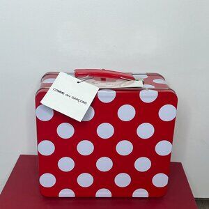 NWT Comme des Garcons Girl Red Polka Dot Lunch Box Bag